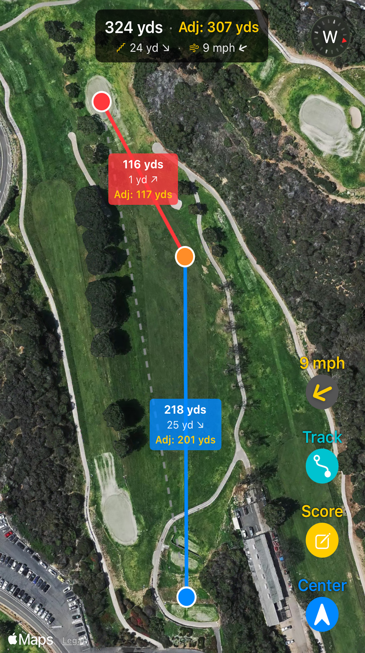 MasterTrack app screenshot